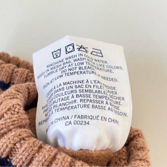 BRAND NEW Hudson’s Bay Company Stripes Cashmere Wool blend Mittens - Picture 6 of 6